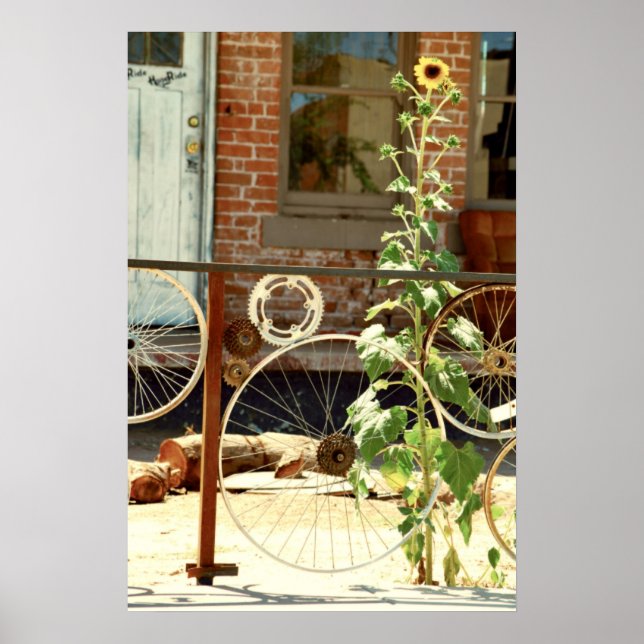 Bike Fence Poster (Vorne)