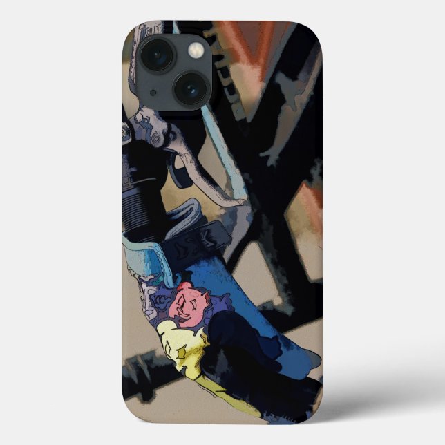 Bike Gear - Mountain-Bike Handschuh Case-Mate iPhone Hülle (Rückseite)