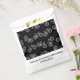 Bike Geburtstagsparty Black Geschenktütchen