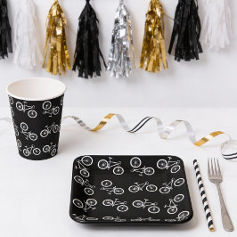 Bike Geburtstagsparty Pappteller