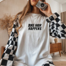 Bike Girl Ironie schwarz