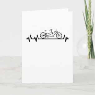 Bike Heartbeat Puls Cyclist Partner Look Karte