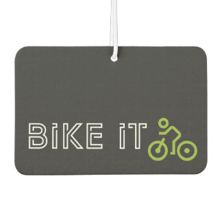 BIKE IT - Green Biking Symbol Autolufterfrischer