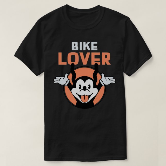 Bike Lover Funny T-Shirt (Design vorne)