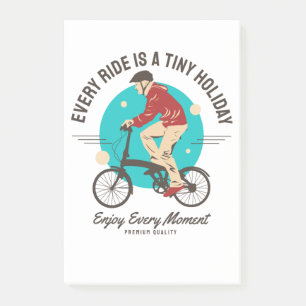 Bike Lover - Genießen Sie jeden Moment Post-it Klebezettel