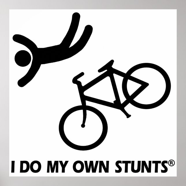 Bike meine eigenen Stunts Poster (Vorne)