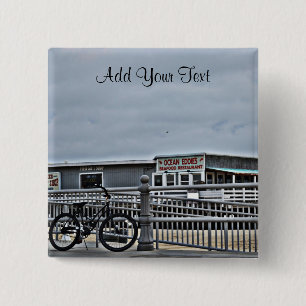 Bike On The Boardwalk von Shirley Taylor Button