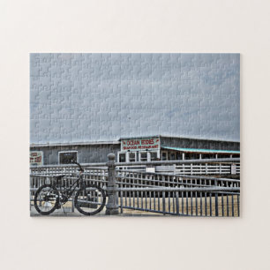 Bike On The Boardwalk von Shirley Taylor Puzzle