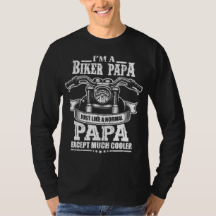 Bike Opa Motorradfahrer Rente Geschenk T-Shirt