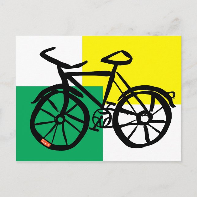 Bike Postkarte (Vorderseite)