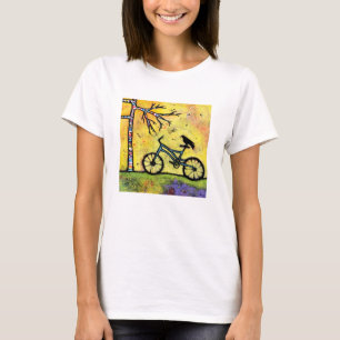 Bike & Raven T Shirt Ein spektakulärer Tag für ein