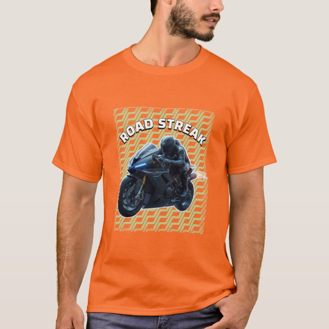 bike rider T-Shirt (Vorderseite)