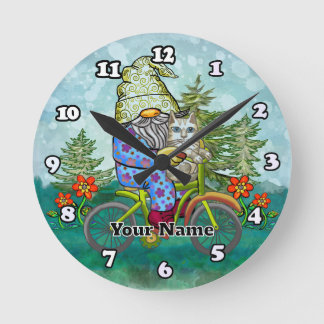 Bike Runde Wanduhr