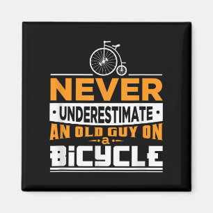 Bike Shirt für Opa-Radfahrer-Preis A Magnet