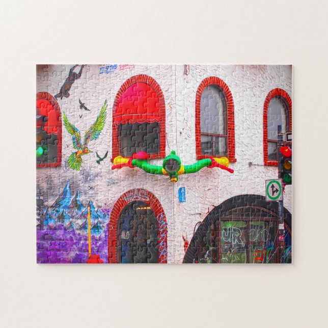 Bike Shop in Montreal. Puzzle (Horizontal)