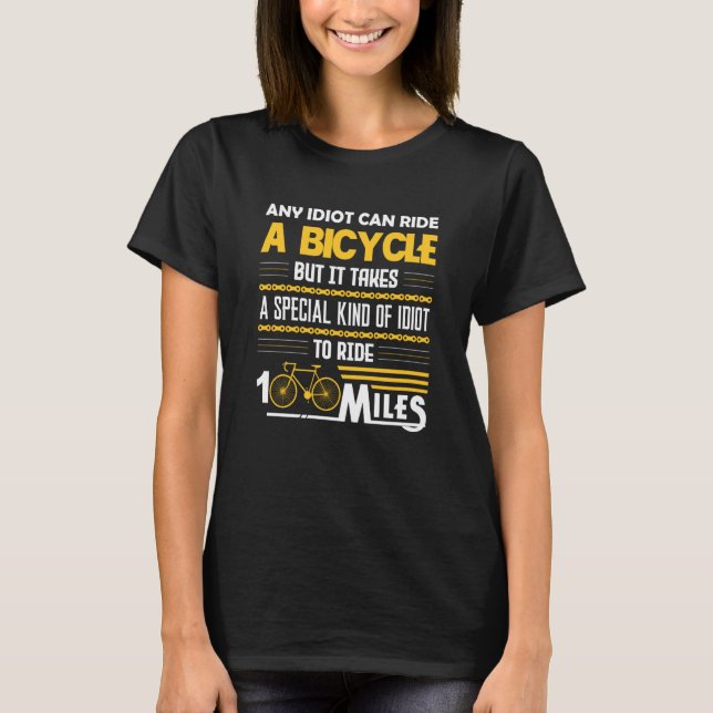Bike Tees Biker Tee Cyclist Tops Mountain Biking (Vorderseite)