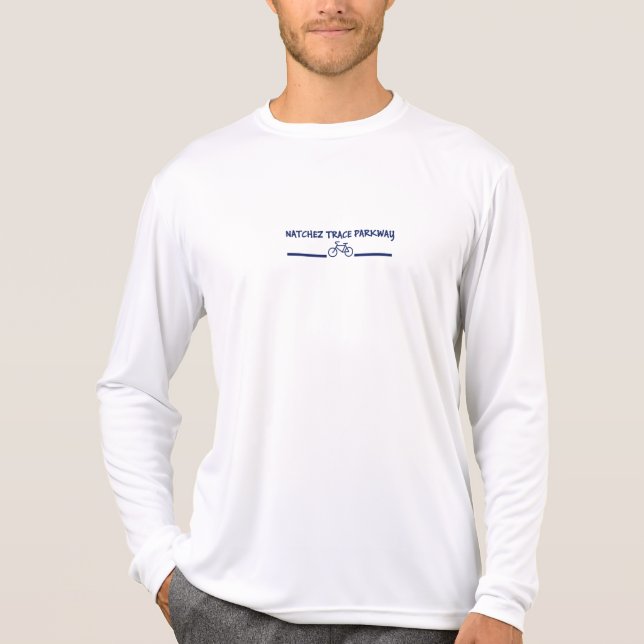 Bike the Natchez Men's Shirt (Vorderseite)