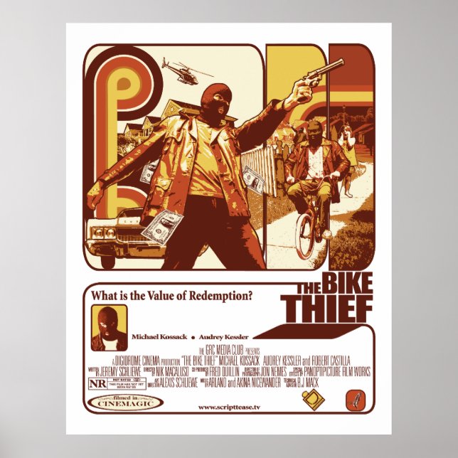 Bike Thief Poster (Vorne)