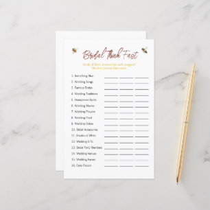 Bike "Think Fast" Brautparty Game