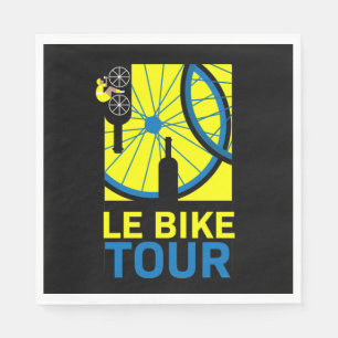 Bike Tour Kunst, Dichtung und Musik Serviette