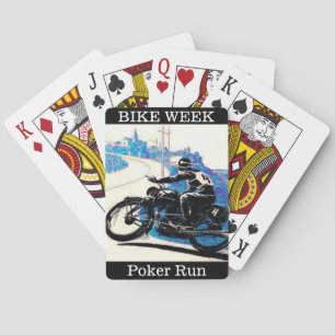 Bike Week Poker Führen Sie eine individuell anpass Spielkarten
