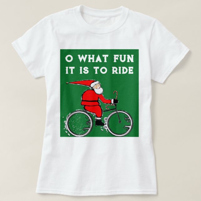 Bike Weihnachtsgebäck T-Shirt (Design vorne)