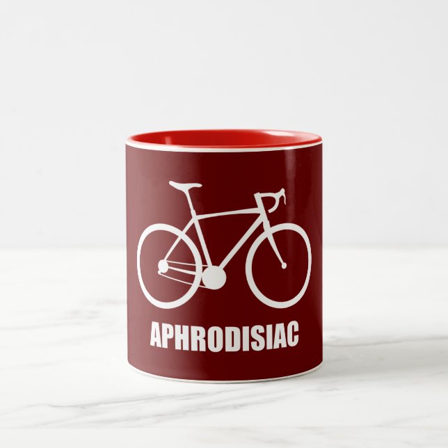 Bike Zweifarbige Tasse (Mittel)