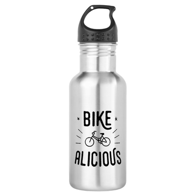 bikealibar edelstahlflasche (Vorderseite)