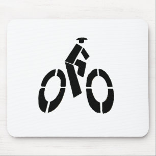 Bikeman Icon Mousepad