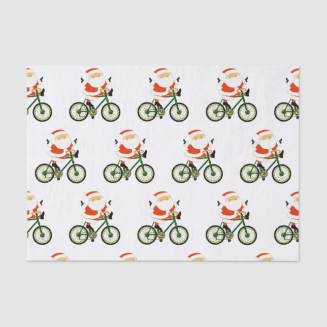 Biken Weihnachtszettel Seidenpapier (Vorderseite)