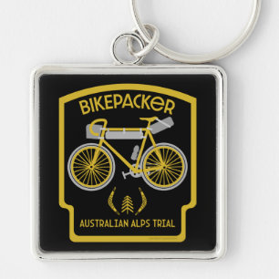 Bikepacking Australische Alpenversuch Schlüsselanhänger