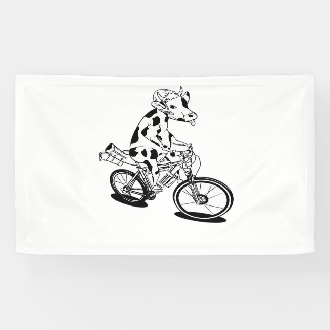 Bikepacking Klassischer T - Shirt Banner (Horizontal)