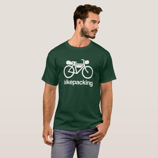 Bikepacking Symbol T-Shirt (Vorne ganz)