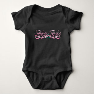 Biker Babe Baby Strampler
