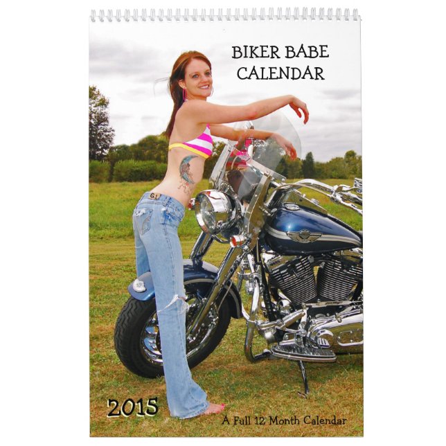 Biker Babe - Kalender 2015 (Titelbild)