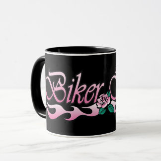 Biker Babe Tasse