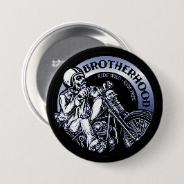 Biker-Bruderschaft Button