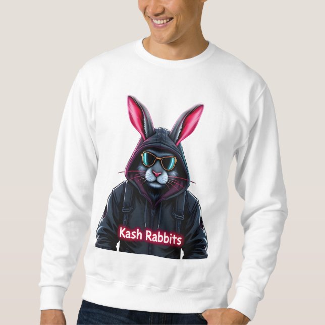 Biker Bunny Hoodie (Vorderseite)