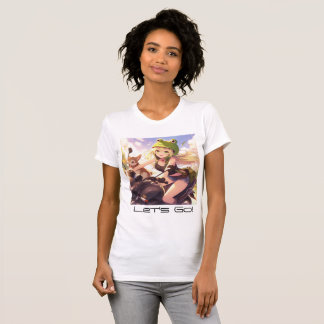 Biker Chick - Lass uns gehen! T-Shirt