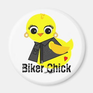 Biker Chick Magnet