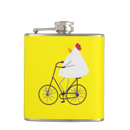 Biker chicken flachmann