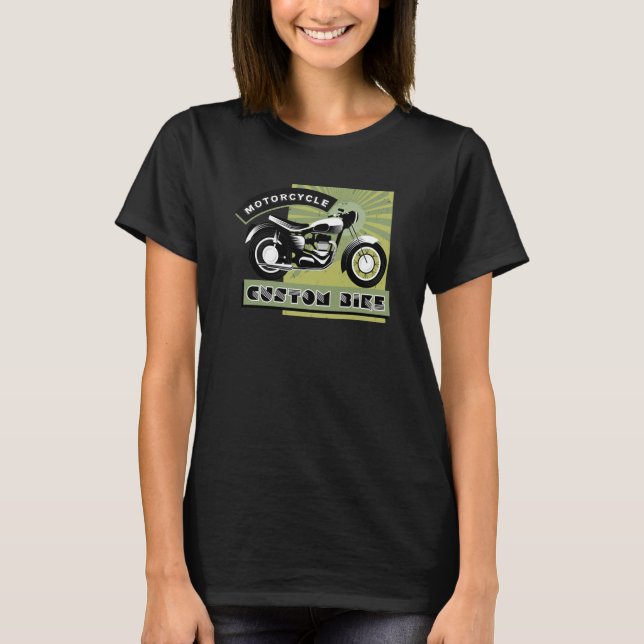 Biker Clothing Ride Legendary Motorcycles T-Shirt (Vorderseite)