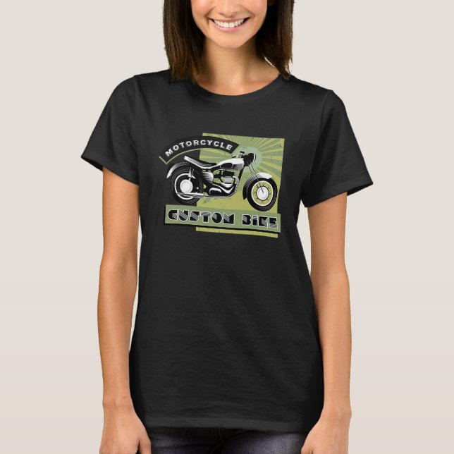 Biker Clothing Ride Legendary Motorcycles T-Shirt (Vorderseite)