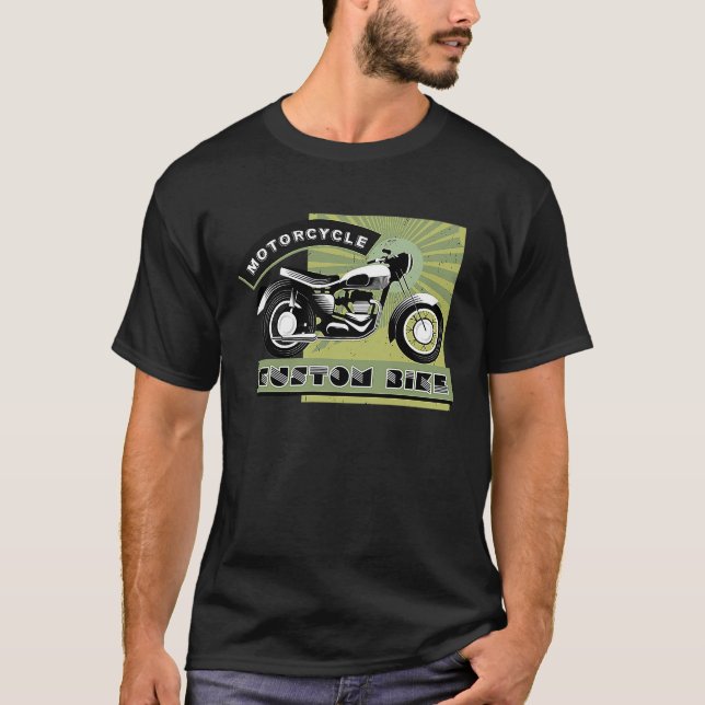Biker Clothing Ride Legendary Motorcycles T-Shirt (Vorderseite)