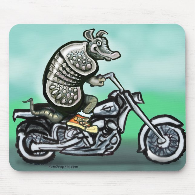 Biker Club Dillo Mousepad (Vorne)