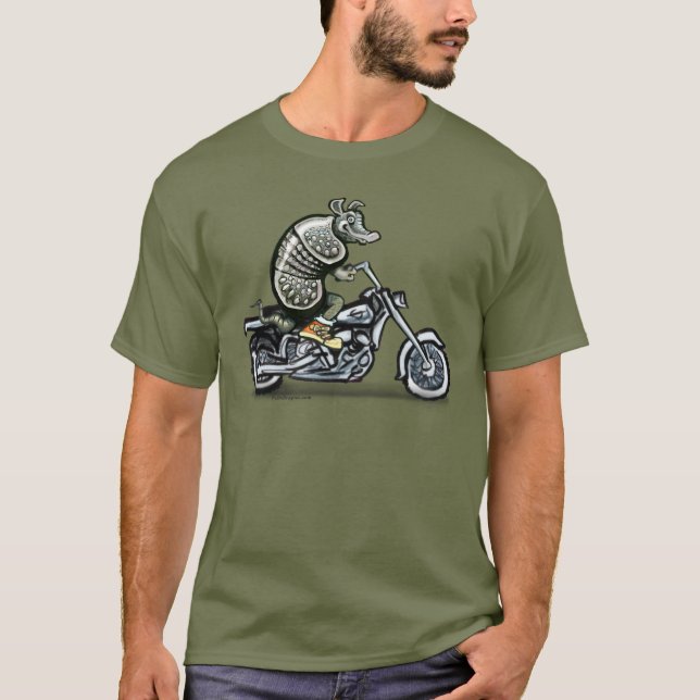 Biker Club Dillo T-Shirt (Vorderseite)