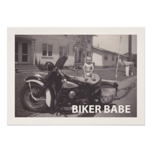 Biker Fotodruck