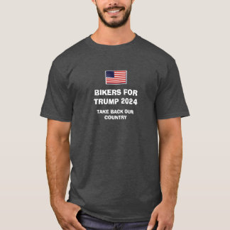 BIKER FÜR TRUMP 2024-T - Shirt
