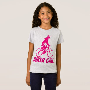 BIKER GIRL, Ladys BICYCLE T - Shirt & Hoodies