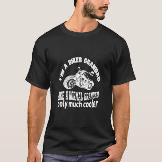 BIKER GRANDAD, Mens Funny Motorbike Ich bin ein Me T-Shirt